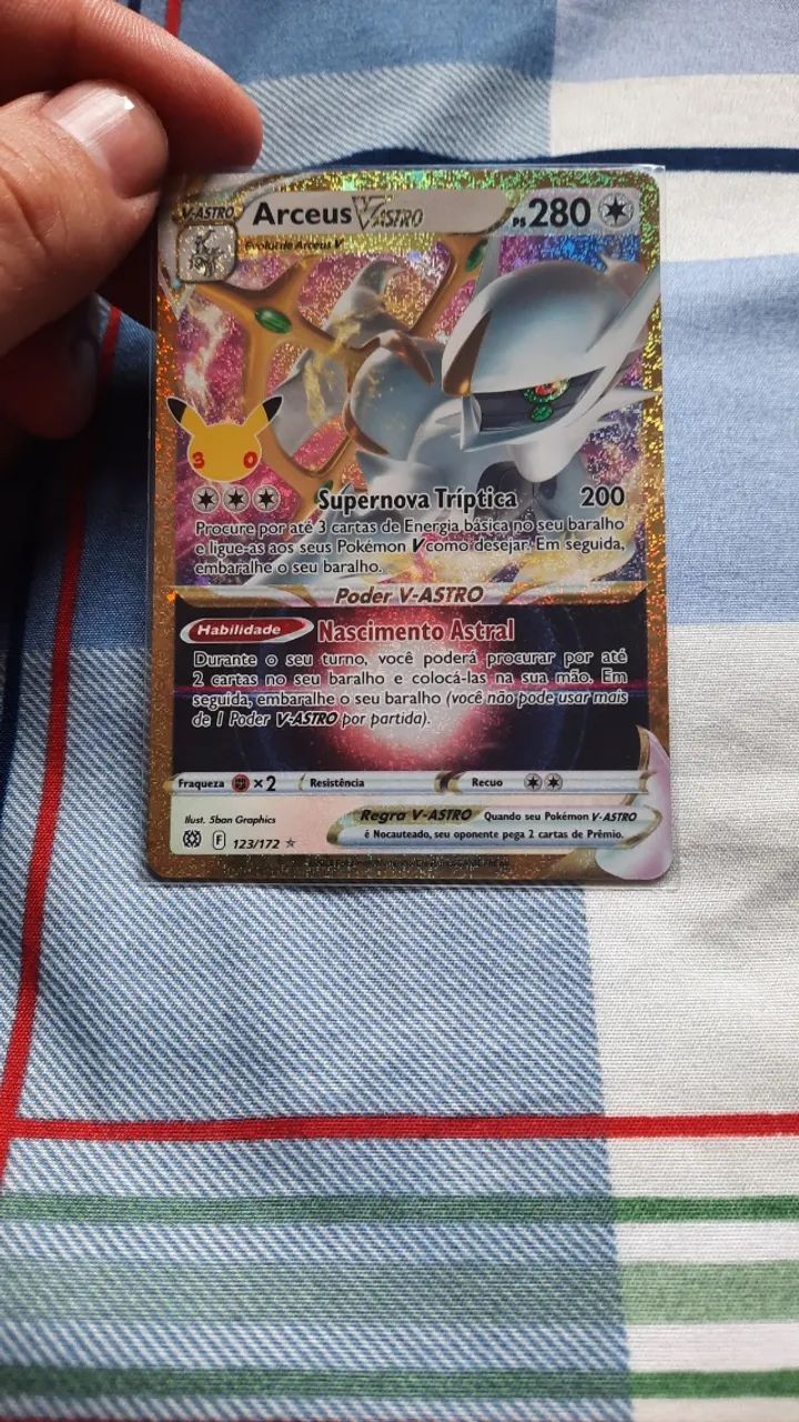 Celebração de 30 Anos Arceus V-Astro - Foto 2