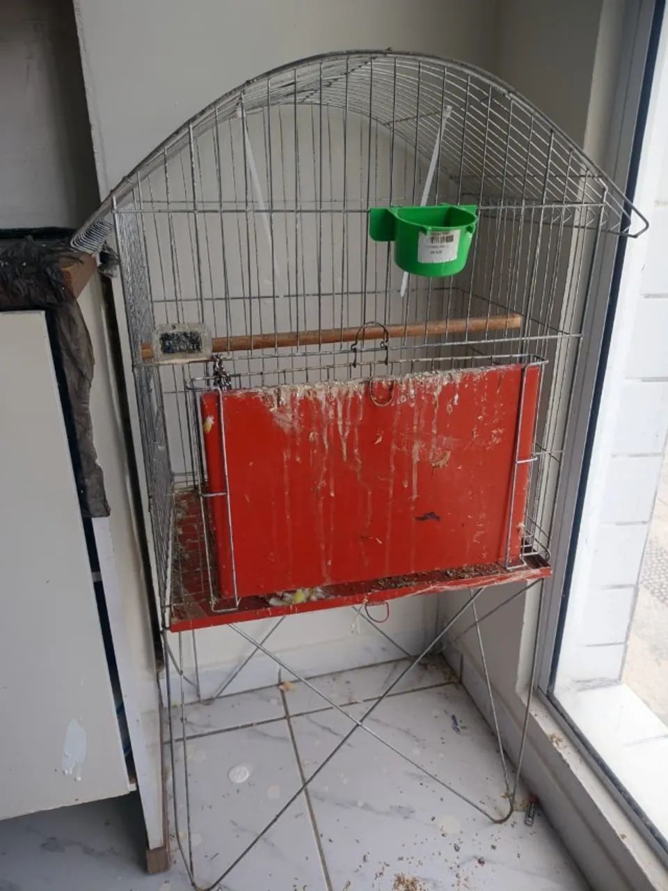 Gaiola grande pássaro  - Foto 4