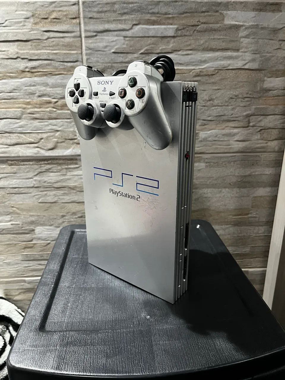 PlayStation 2 edição silver colecionador