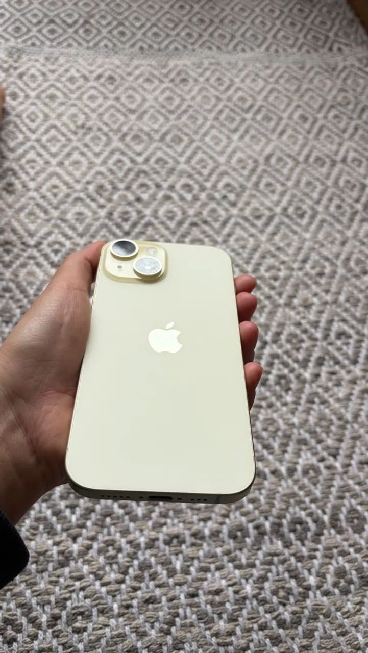 Iphone 15 amarelo 256gb usado - Foto 5