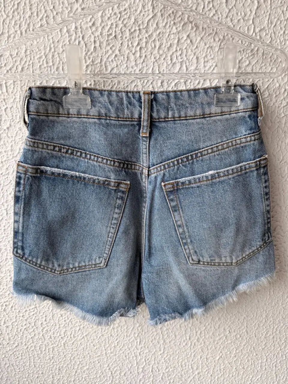 short Zara jeans feminino - Foto 3