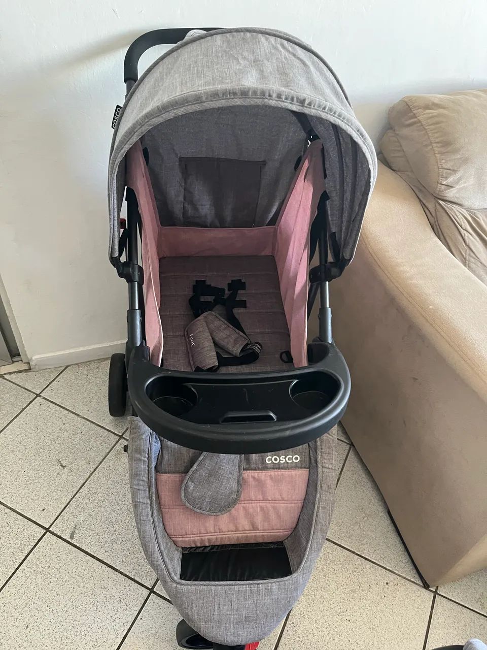 Carrinho e bebê conforto  - Foto 3