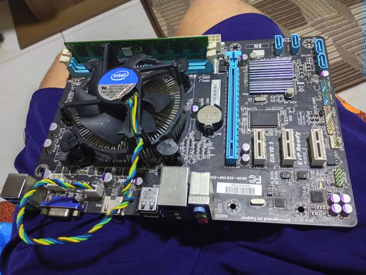 Placa mãe+ processo i5 3770 + cooler ~Leia a descrição~
