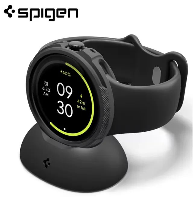 Capa Spigen Liquid Air para Google Pixel Watch 4 (45mm) com suporte de carregamento (V2)