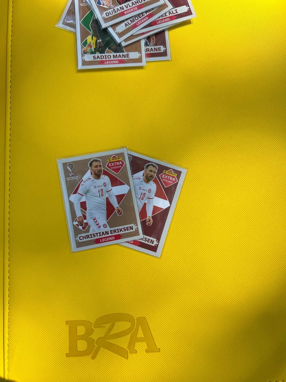 Figurinhas Legends Bordo e Bronze Copa do Mundo 2022 - Foto 2
