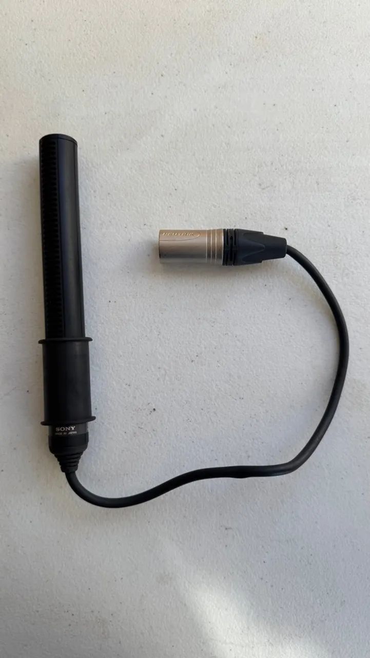 Microfone Sony shotgun - Foto 3