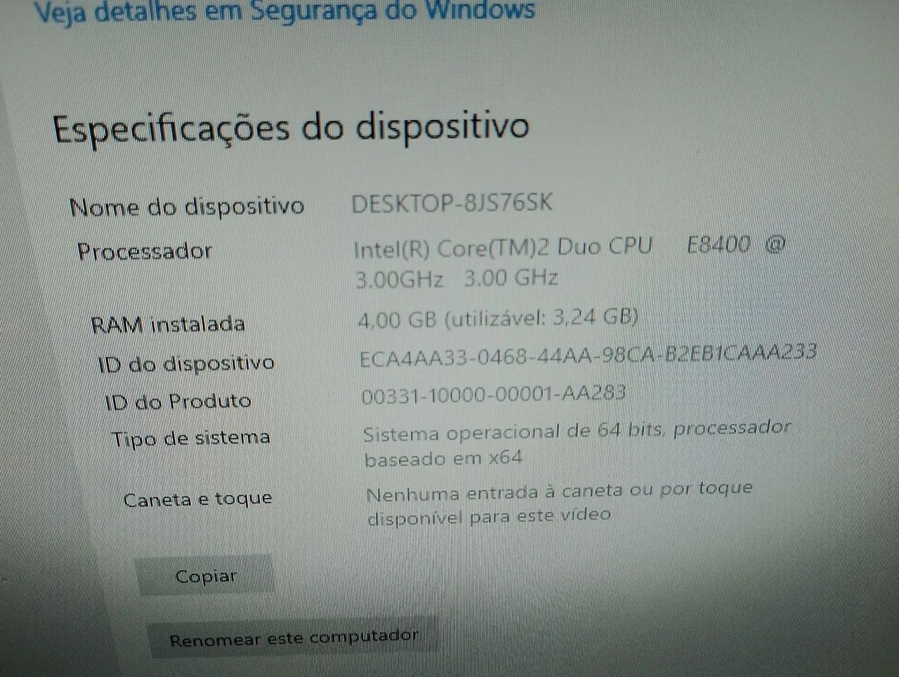 Desktop Completo Intelbras - Core 2 Duo - Pronto para uso - Foto 5