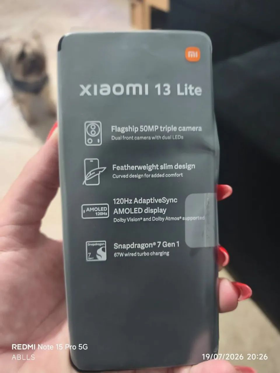 Xiaumi 13 light 5g 256g - Léia anúncio 