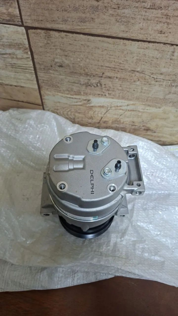 Compressor Delphi Ar Renault Master 2006 2.5 L1H1 - Foto 5