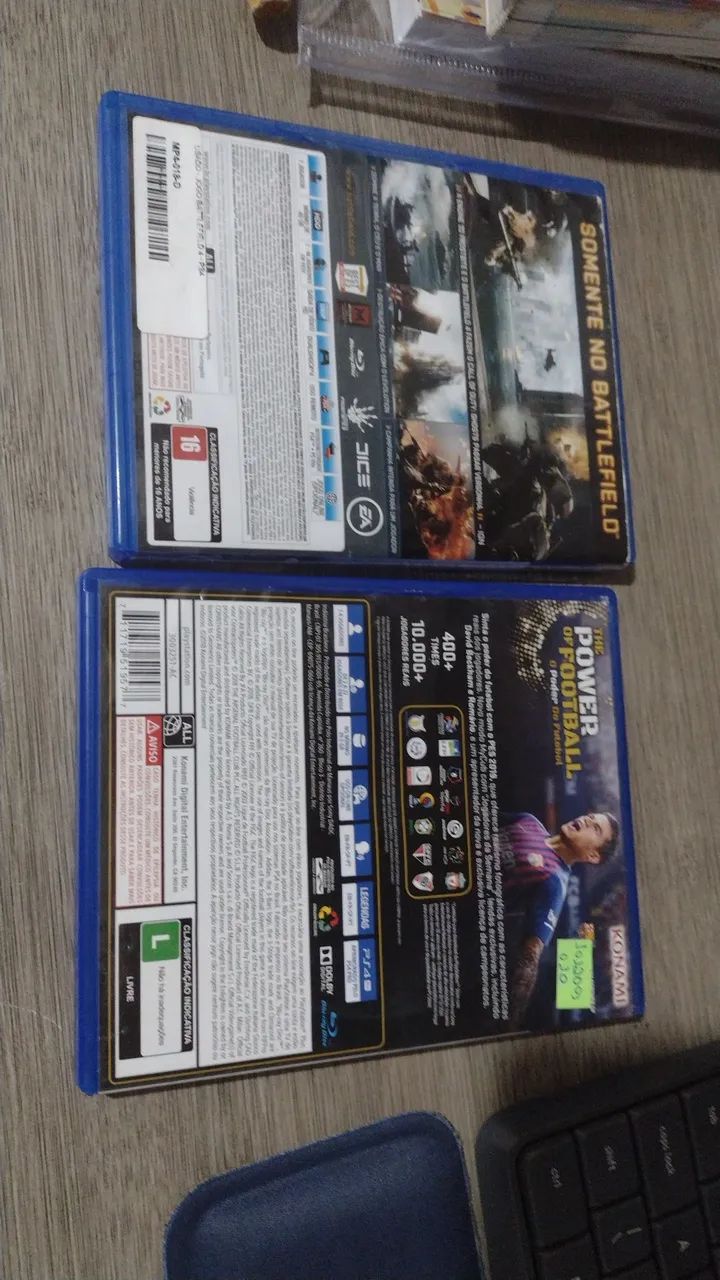 2 jogos PES 2019 e Battlefield 4  - Foto 2