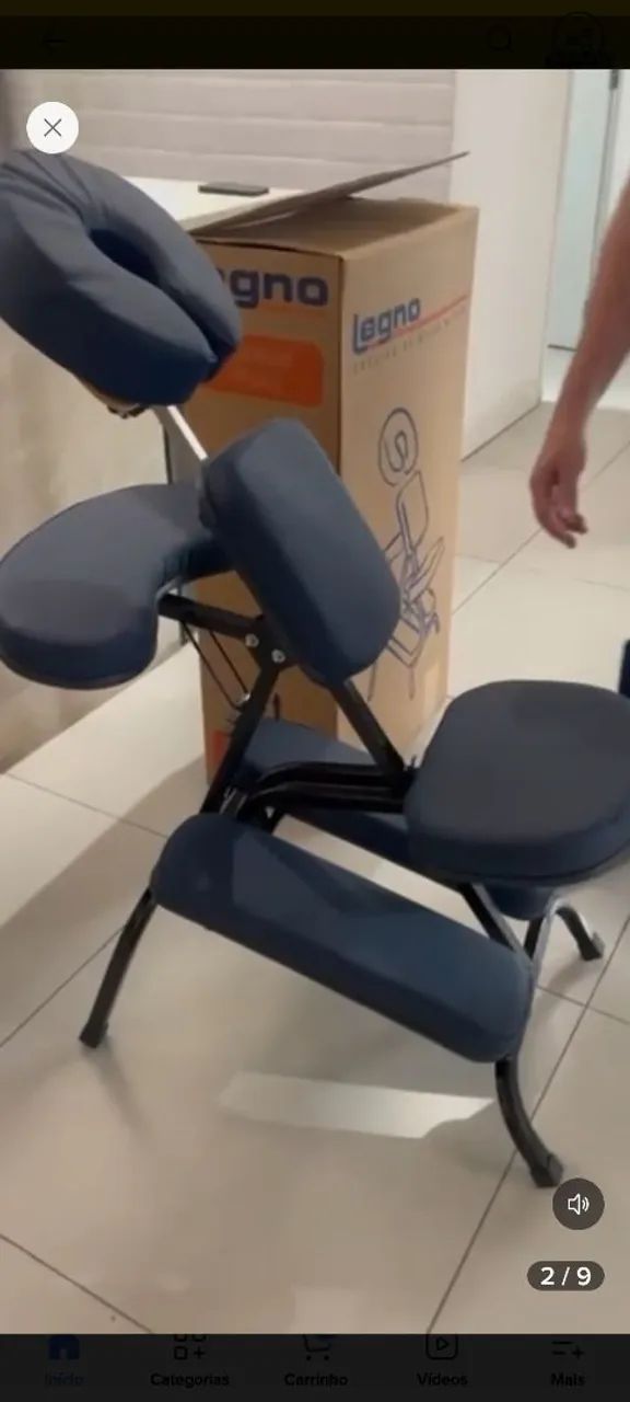 Cadeira de Quik Massage Legno - Foto 3