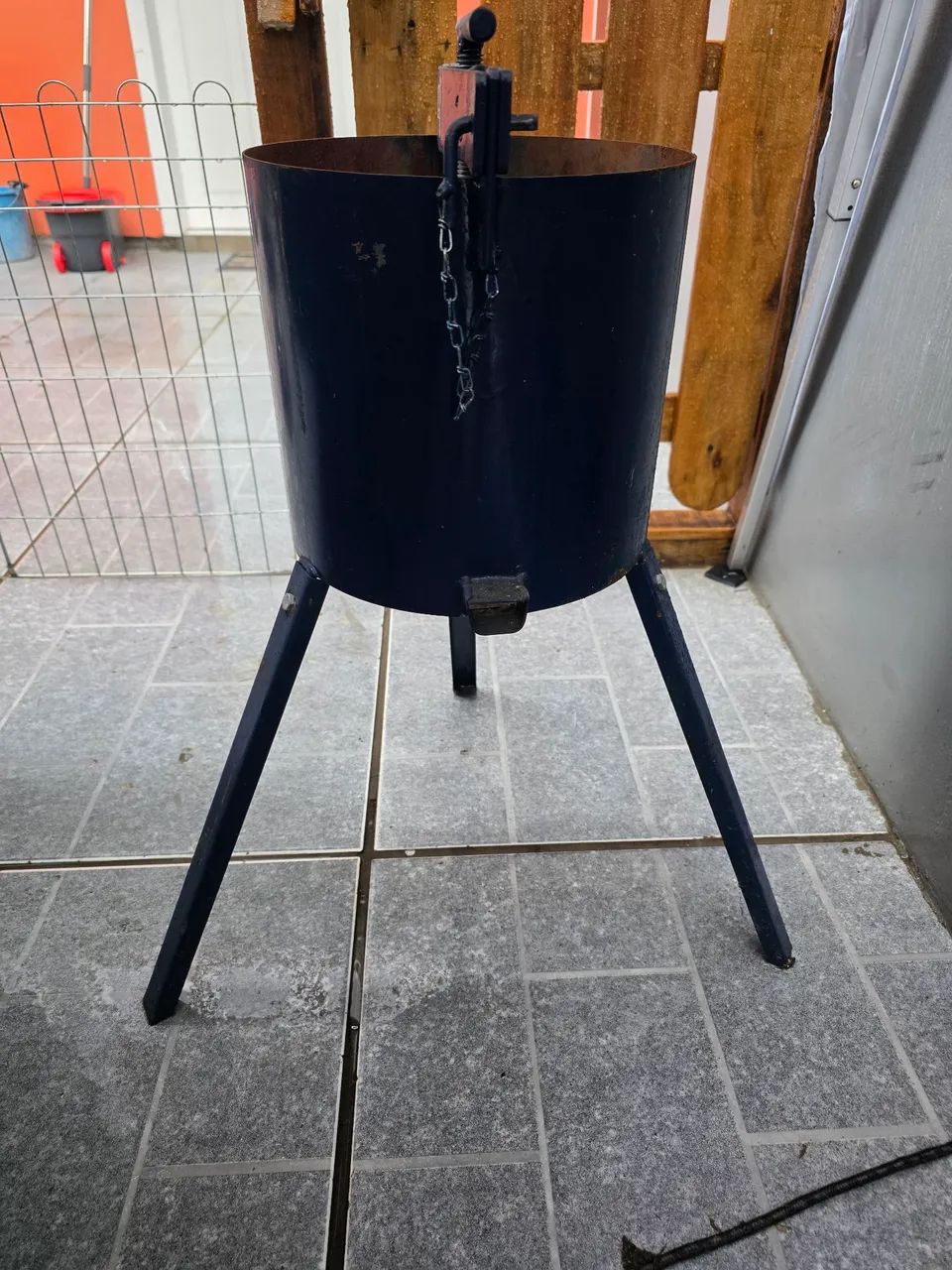 Kit para torresmo. Prensa e acessórios.