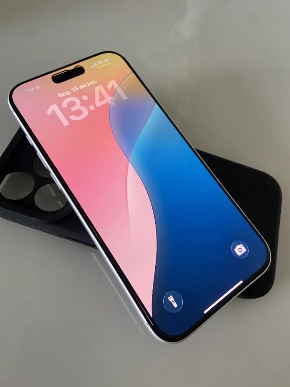 Iphone 17 pro max prata Bateria 100% - Foto 3