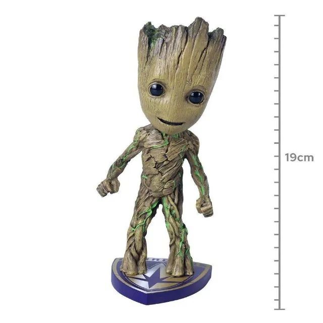 Estátua Groot Neca Head Knockers Marvel Infinity Saga Boneco Resina Guardiões da Galáxia - Foto 2
