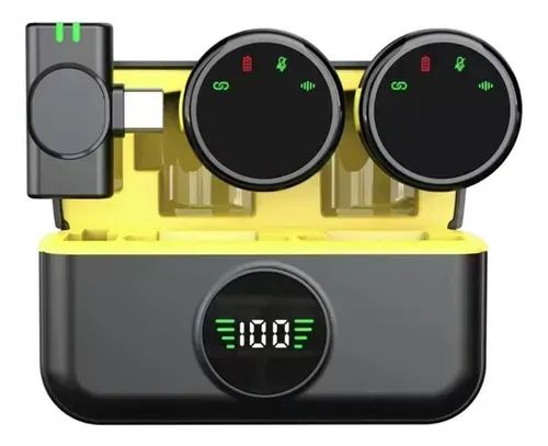 Microfone de Lapela Sem Fio  ? Profissional, Compacto e com Alta Qualidade de Áudio | Comp - Foto 3