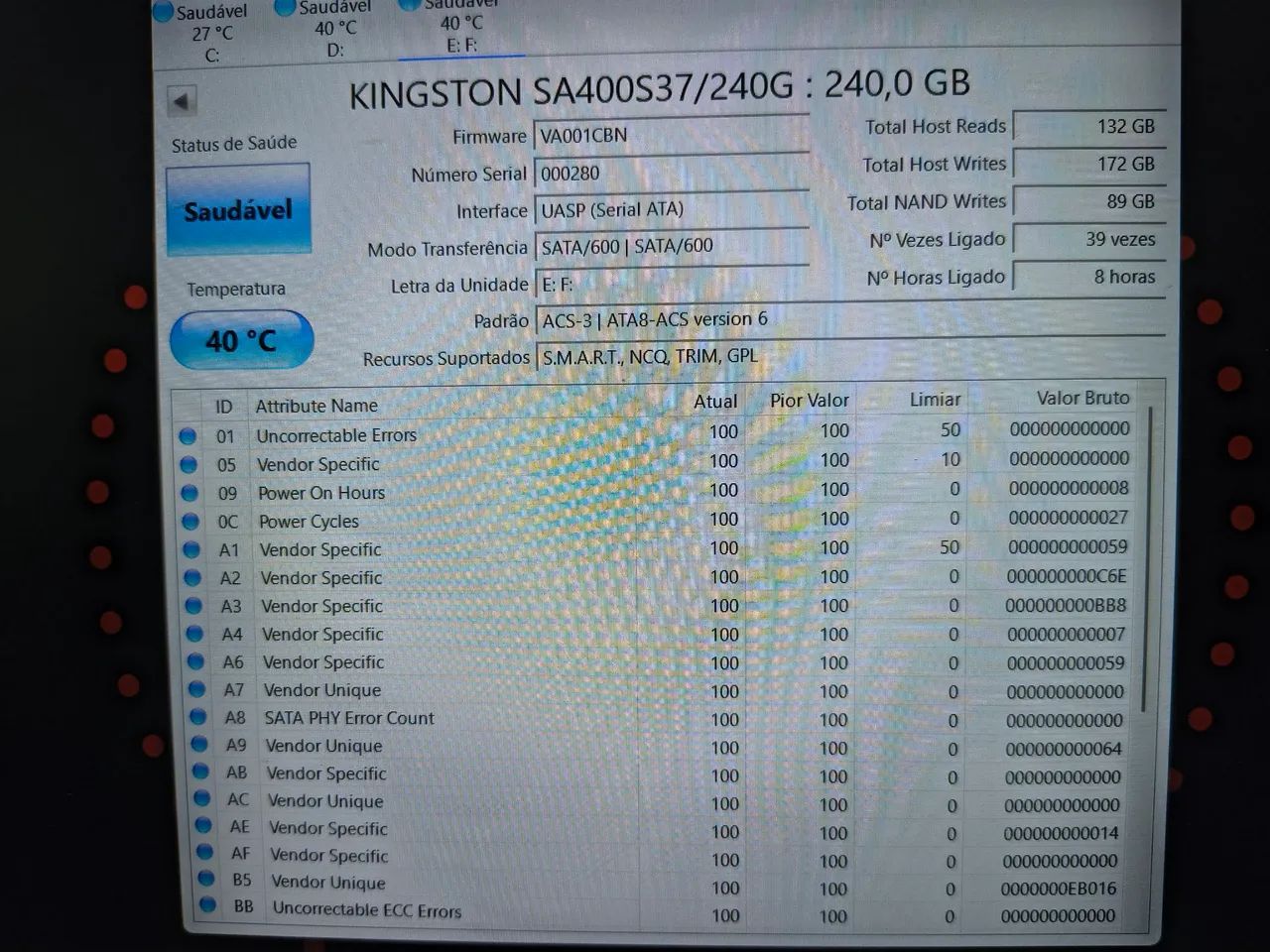 SSD 240gb - Foto 3