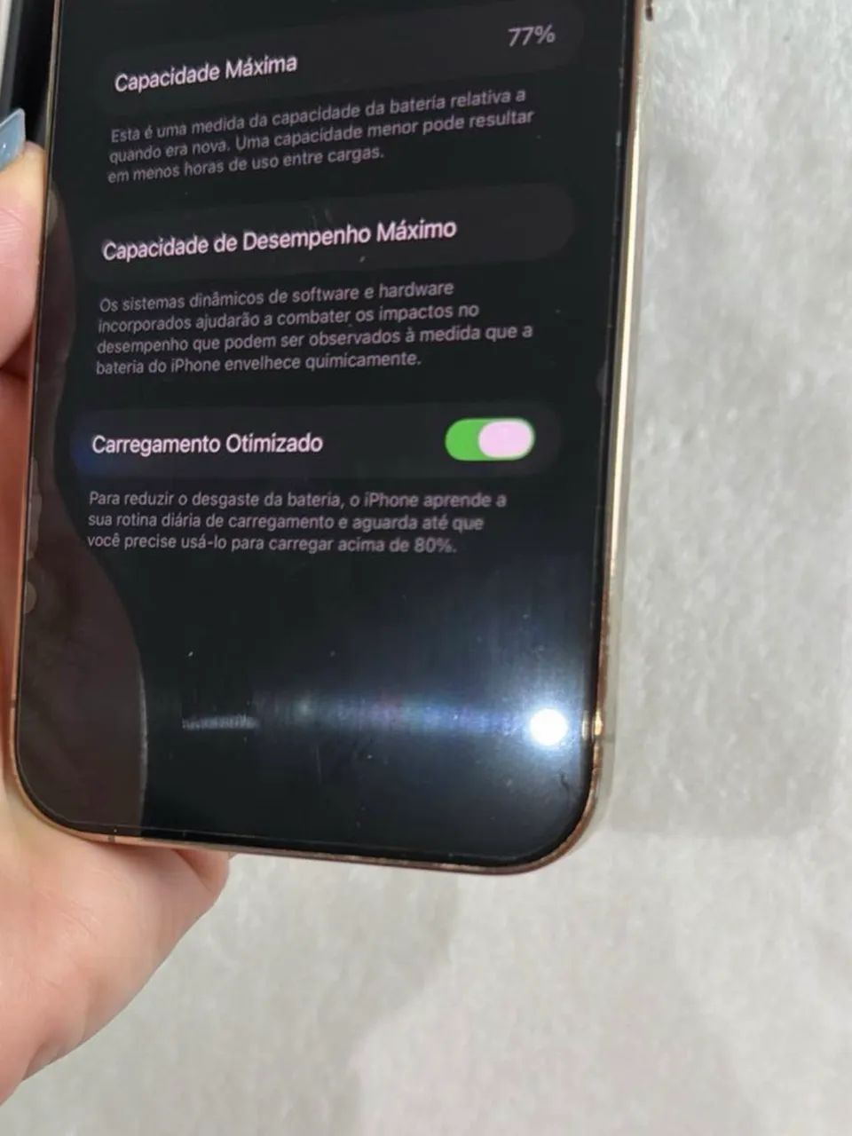 iPhone 13 Pro Max 256gb dourado  - Foto 4