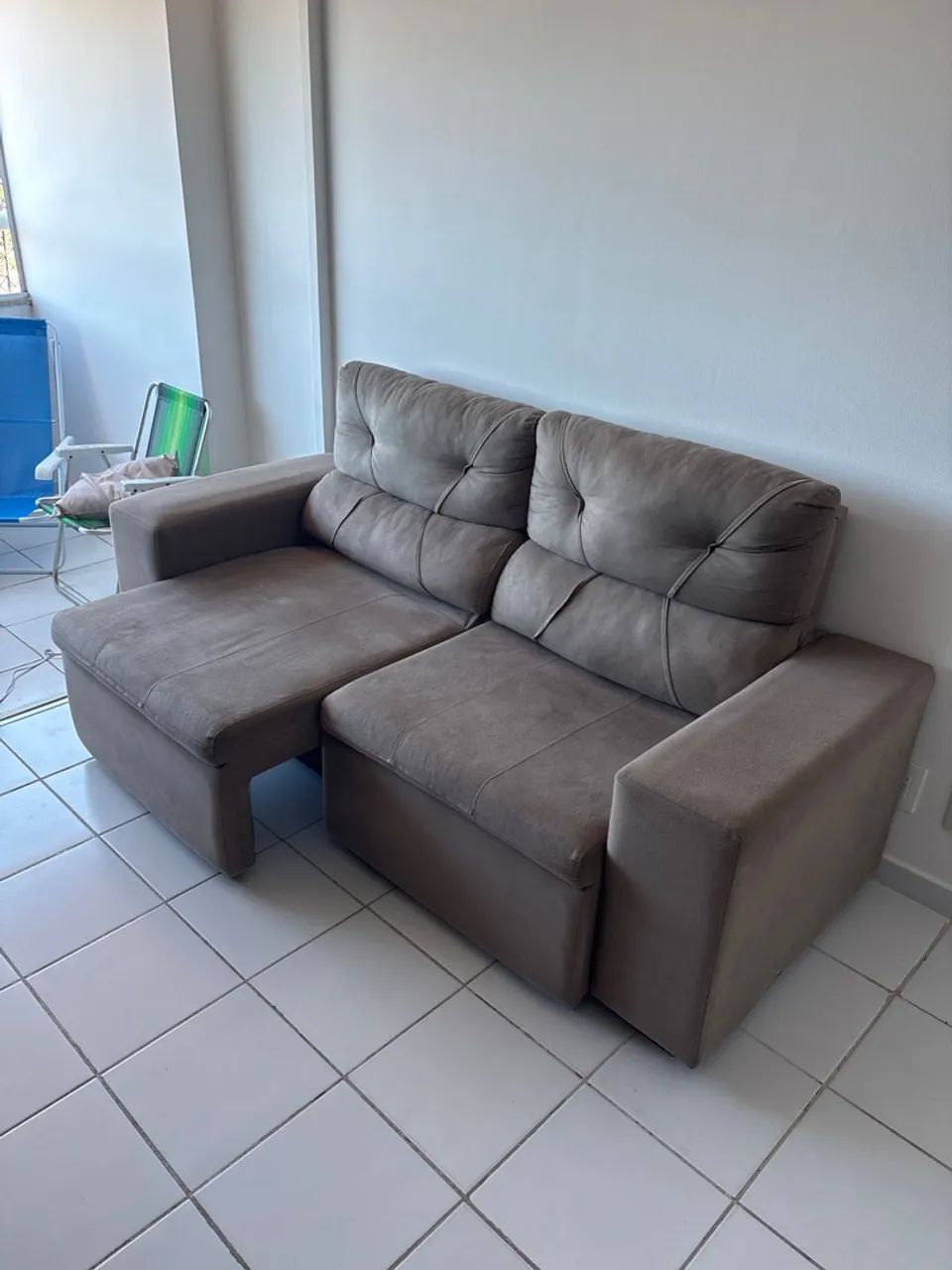 Sofá retrátil 2 lugares - Foto 3