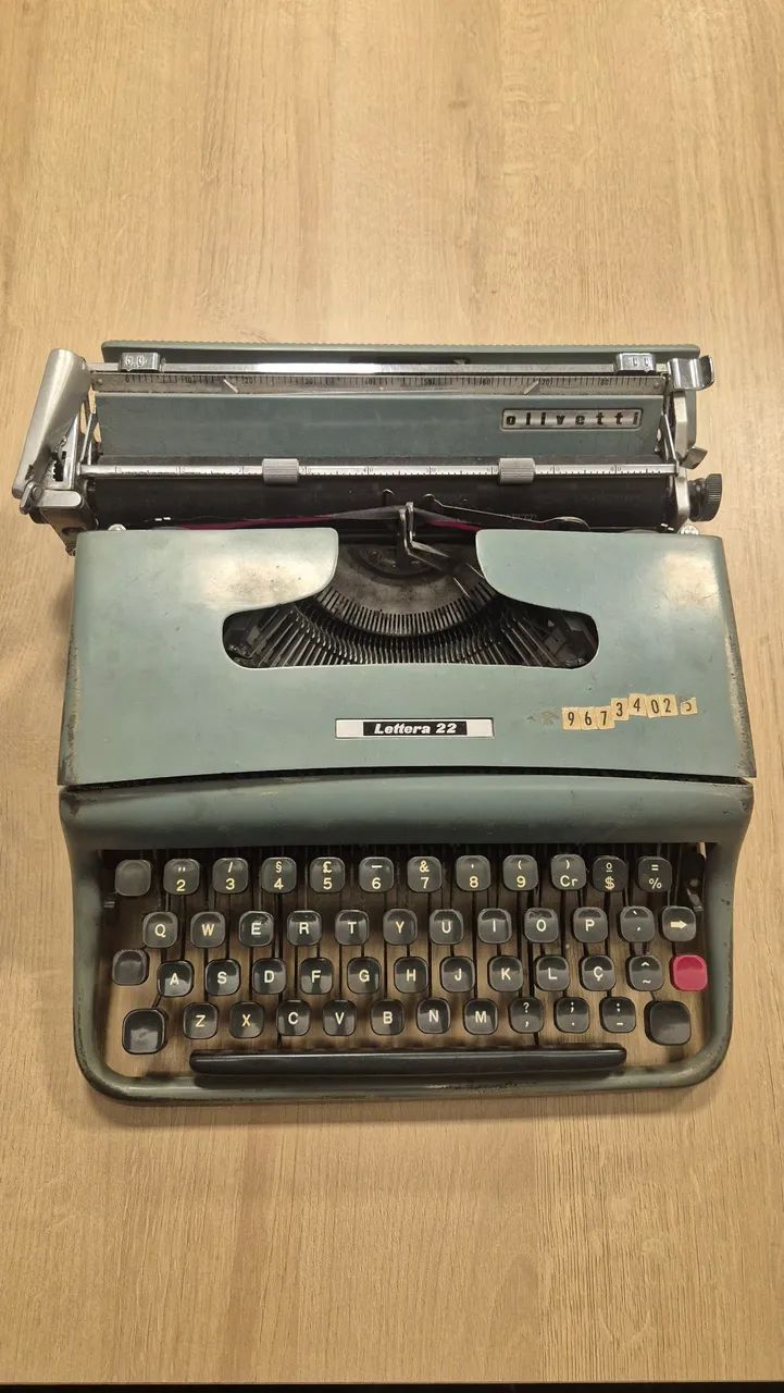 Máquina de escrever .