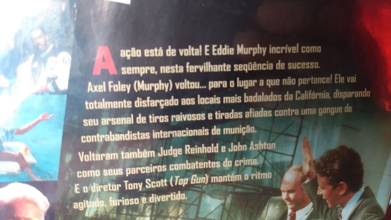 DVD original um tira da pesada 2 ótimo estado.  - Foto 4