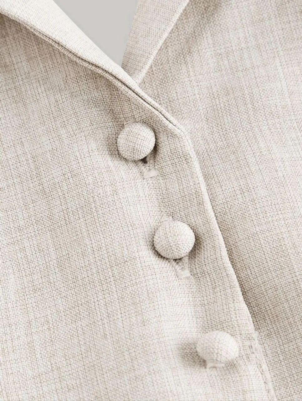 Vestido Bege - Foto 2