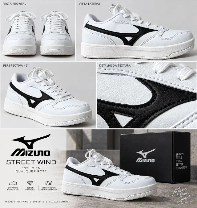 TÊNIS CASUAL MIZUNO STREET WIND - Foto 4
