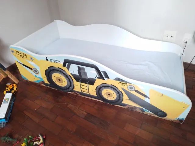 Cama infantil trator 65578363333762122