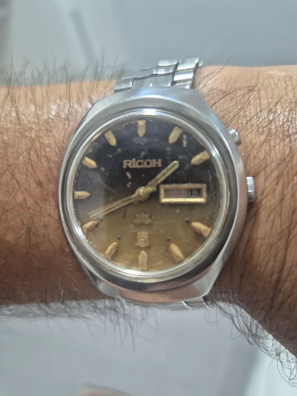 Relógio RICOH AUTOMÁTICO VINTAGE  -  TODO  REVISADO - Foto 2
