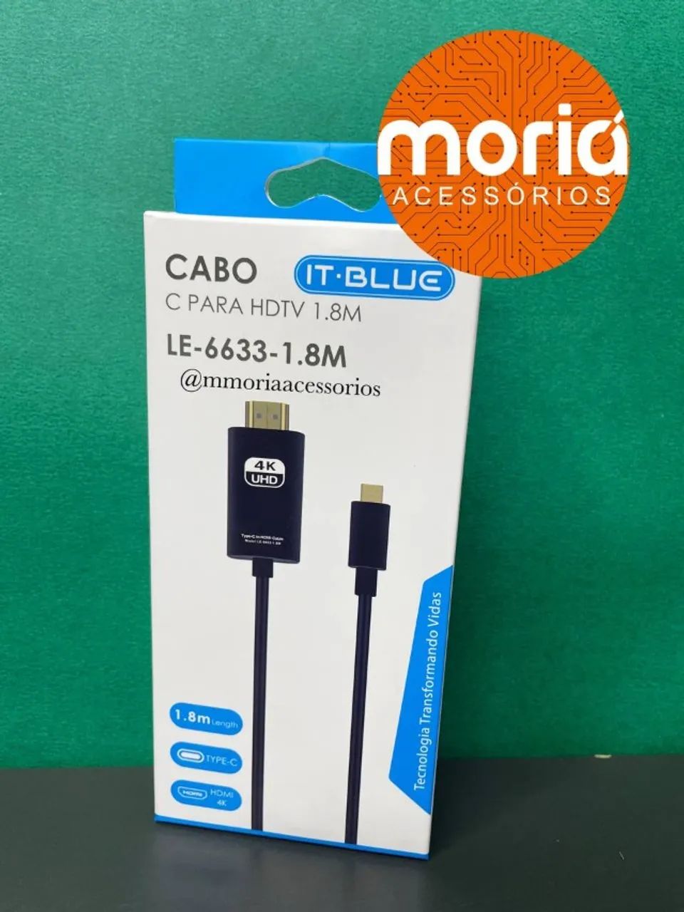 Cabo Tipo-C para HDMI 1.8M - Foto 2