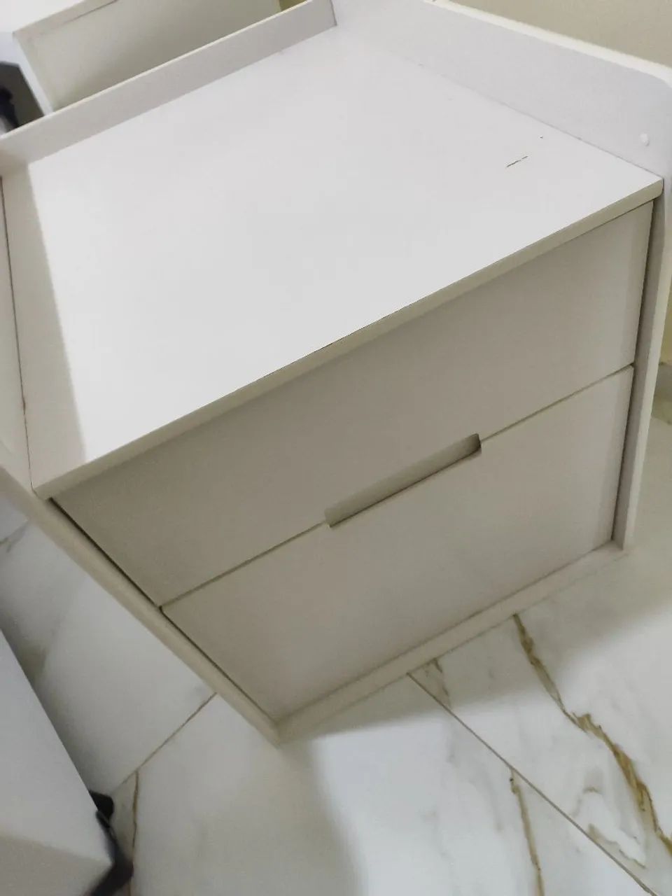 Trocador de bebê com gaveta e sapateira 80cm Comp x 60cm Lgr - Foto 4