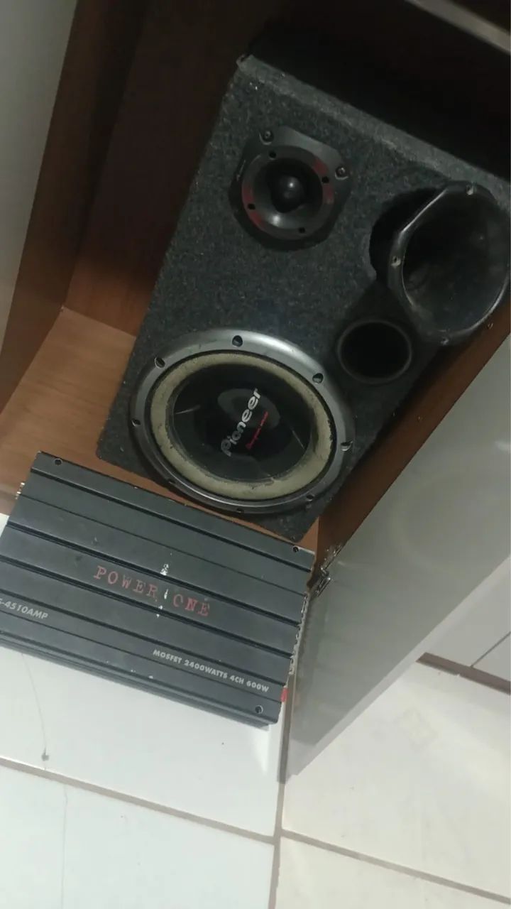 Som automotivo + módulo