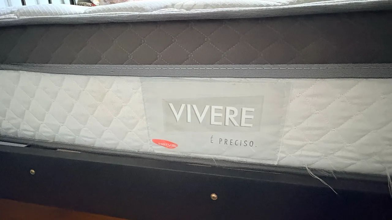 Cama solteiro com colchão de molas ensacadas  - Foto 4