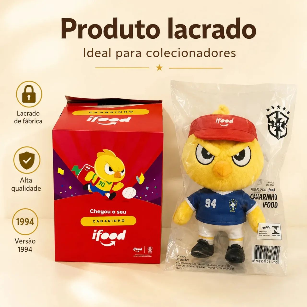 Coleção de canarinhos do iFood  - Foto 4