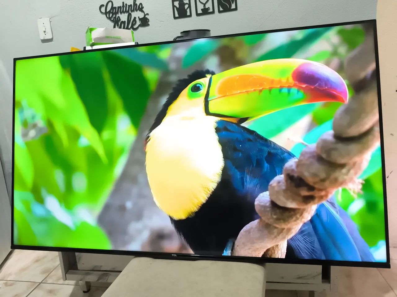 SMART TV 55 ANDROID 4K COMANDO DE ? VOZ - Foto 3