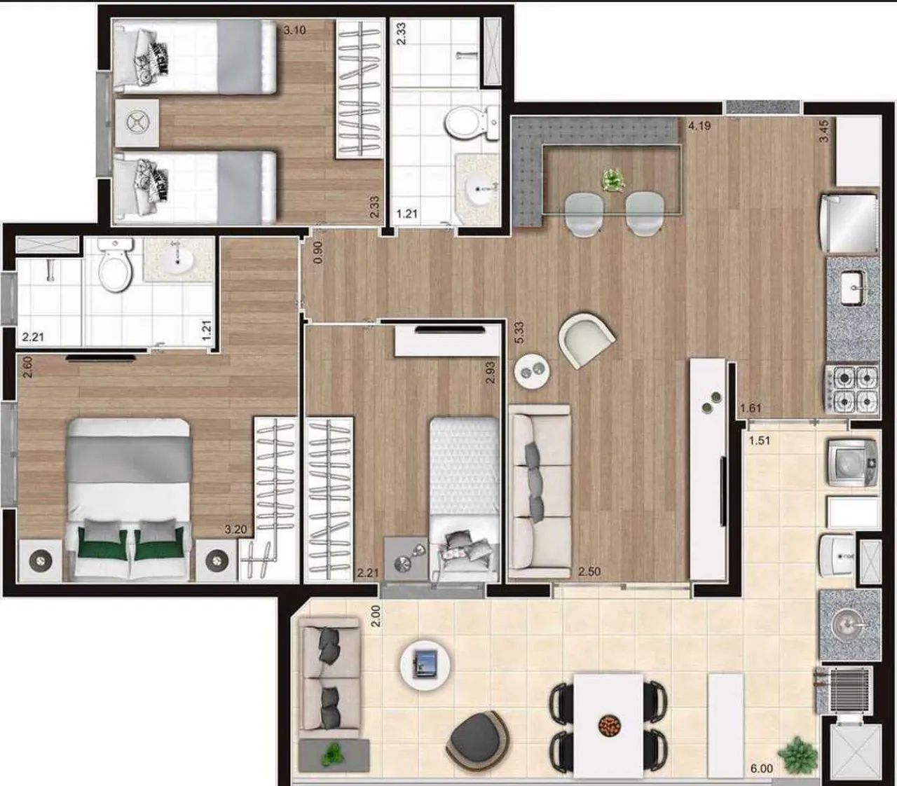 HYPE TREND - APARTAMENTOS - Foto 8