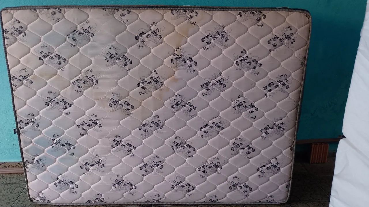 Cama box casal / desapego baratinho  - Foto 4