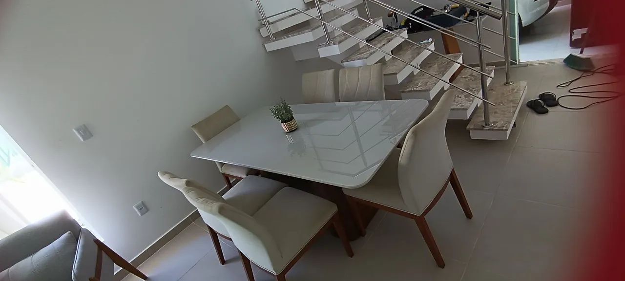 MESA COM SEIS CADEIRAS  - Foto 4