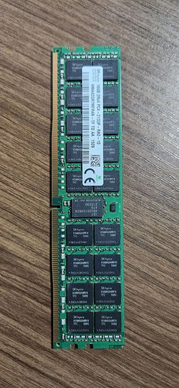 Memória DDR4 ecc 16g