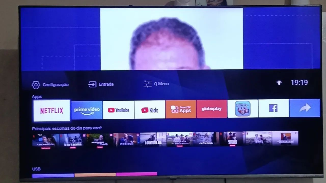 Smart tv 55 polegadas 4k d-led - Foto 2