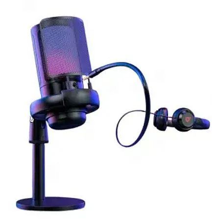 MICROFONE USB PARA JOGOS TOMATE MT-1070R - Foto 4
