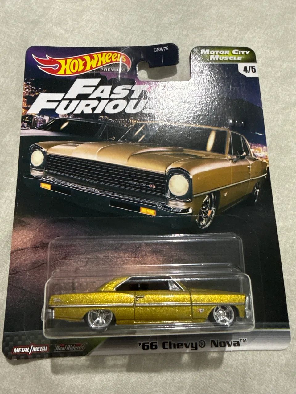 Hot Wheels Velozes e Furiosos Chevy Nova 66? Premium
