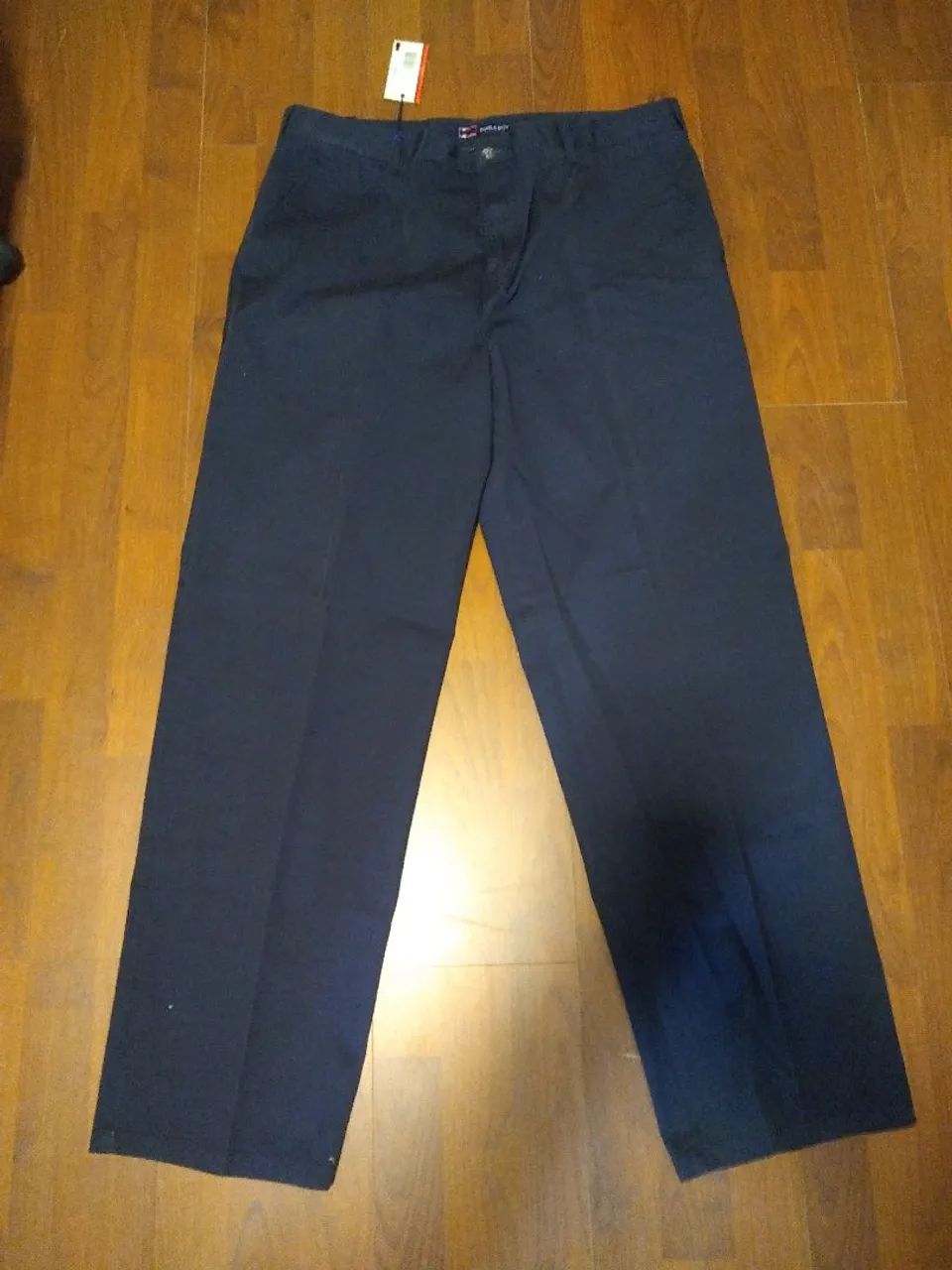Calça Bugle Boy marinho nova n38 - Foto 4