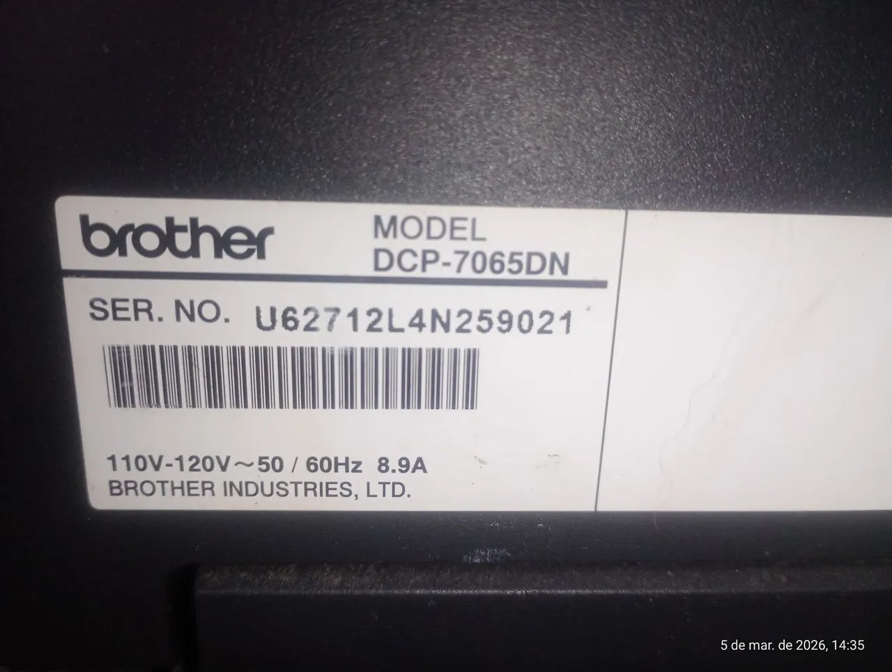 Impressora Brother 7065dn  - Foto 2