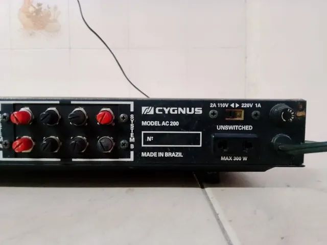 Amplificador CIGNUS AC 200 (ler anuncio) - Foto 5