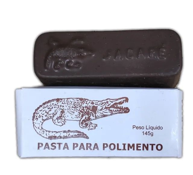 Pasta de Polimento Jacaré Marrom