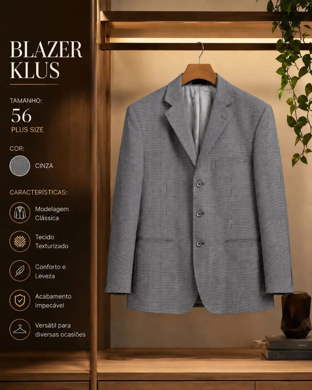 Blazer alfaiataria 