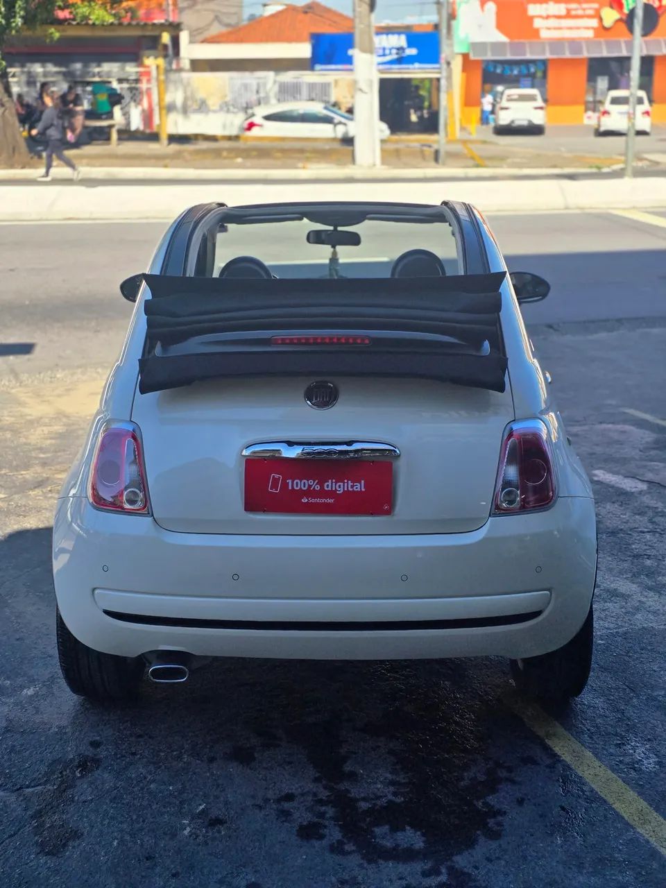 Fiat 500 Cabrio Dualogic Flex 1.4 8V 2014 - Foto 5