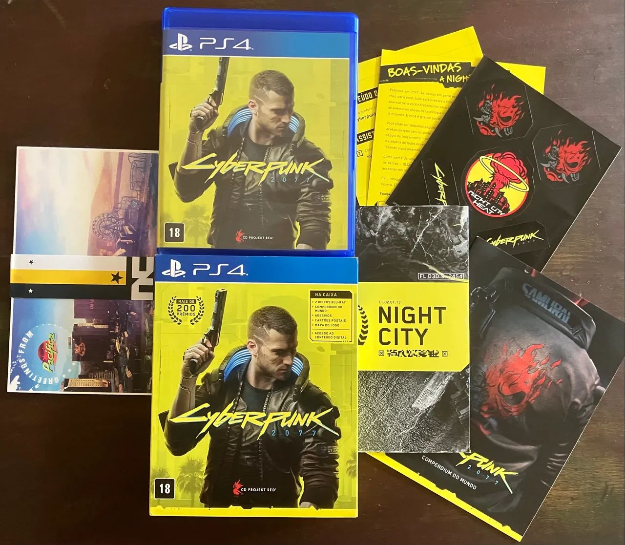Cyberpunk 2077 - Box Edition (PS4) - Seminovo - Jogos de Vídeo