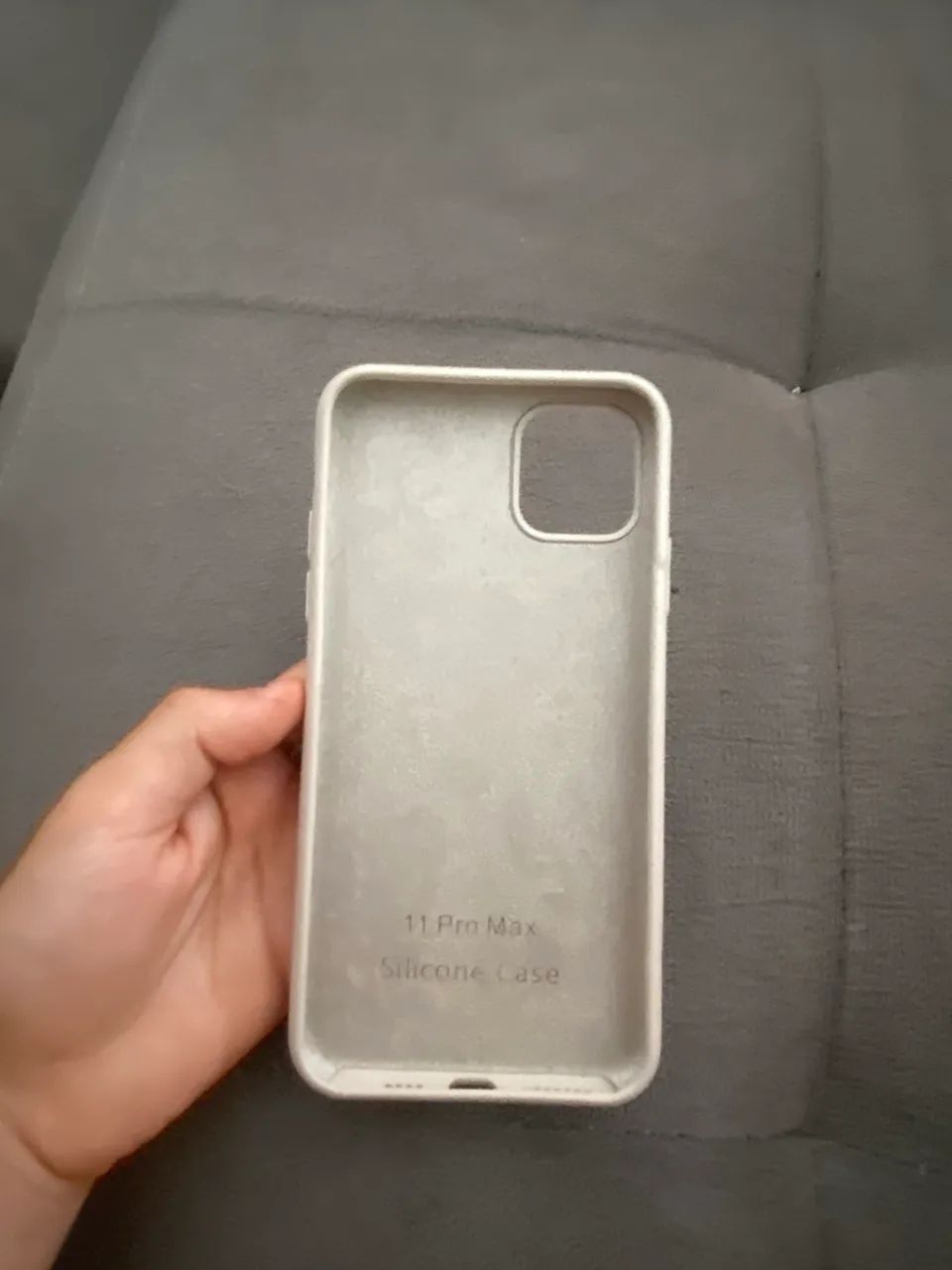 Capinha de silicone para iphone 11 pro max - Foto 2