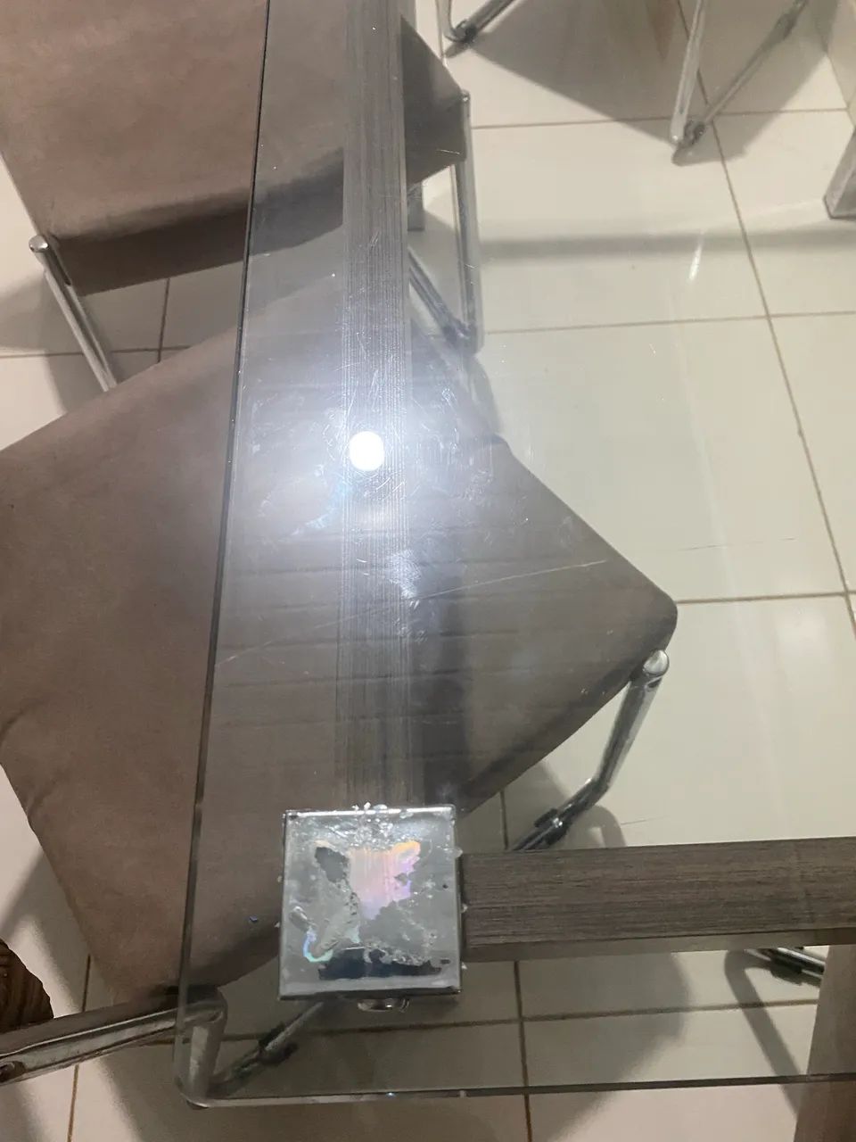 Mesa de vidro - Foto 4